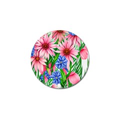 Exotic Tropical Flowers Golf Ball Marker (4 Pack) by GardenOfOphir