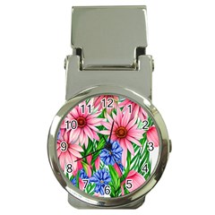 Exotic Tropical Flowers Money Clip Watches by GardenOfOphir