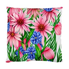 Exotic Tropical Flowers Standard Cushion Case (one Side) by GardenOfOphir