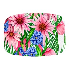 Exotic Tropical Flowers Mini Square Pill Box by GardenOfOphir