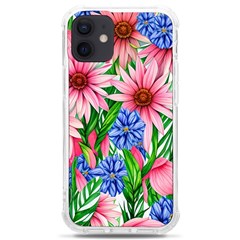 Exotic Tropical Flowers Iphone 12 Mini Tpu Uv Print Case	 by GardenOfOphir