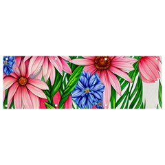 Exotic Tropical Flowers Banner And Sign 9  X 3  by GardenOfOphir