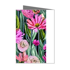 Floral Watercolor Mini Greeting Cards (pkg Of 8)