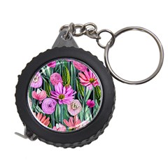 Floral Watercolor Measuring Tape by GardenOfOphir