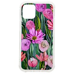 Floral Watercolor Iphone 12 Mini Tpu Uv Print Case	