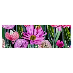 Floral Watercolor Banner And Sign 6  X 2  by GardenOfOphir