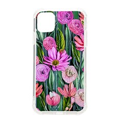 Floral Watercolor Iphone 11 Tpu Uv Print Case