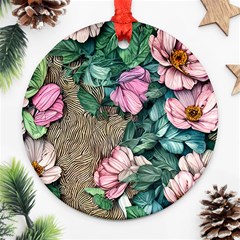 Cottagecore Aesthetics Ornament (round) by GardenOfOphir