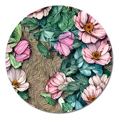 Cottagecore Aesthetics Magnet 5  (round) by GardenOfOphir