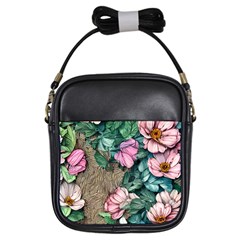 Cottagecore Aesthetics Girls Sling Bag by GardenOfOphir