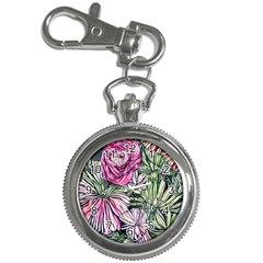 Summer Floral Key Chain Watches by GardenOfOphir