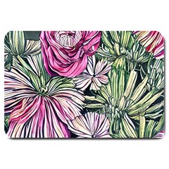 Summer Floral Large Doormat by GardenOfOphir