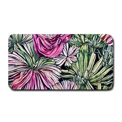 Summer Floral Medium Bar Mat by GardenOfOphir