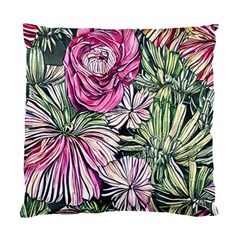 Summer Floral Standard Cushion Case (two Sides) by GardenOfOphir