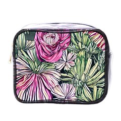 Summer Floral Mini Toiletries Bag (one Side) by GardenOfOphir