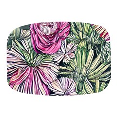 Summer Floral Mini Square Pill Box by GardenOfOphir