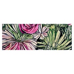 Summer Floral Banner And Sign 8  X 3  by GardenOfOphir