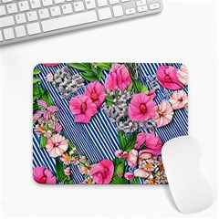 Vintage Botanical Flowers Small Mousepad