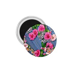 Vintage Botanical Flowers 1.75  Magnets