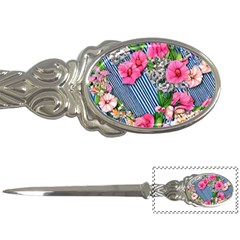 Vintage Botanical Flowers Letter Opener