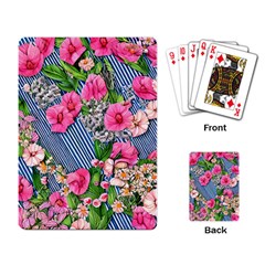 Vintage Botanical Flowers Playing Cards Single Design (Rectangle)