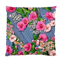 Vintage Botanical Flowers Standard Cushion Case (Two Sides)