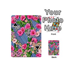 Vintage Botanical Flowers Playing Cards 54 Designs (Mini)