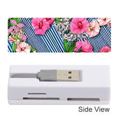 Vintage Botanical Flowers Memory Card Reader (Stick)