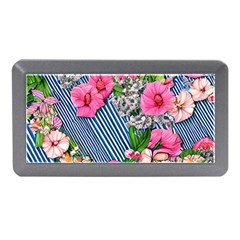 Vintage Botanical Flowers Memory Card Reader (Mini)