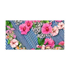 Vintage Botanical Flowers Yoga Headband