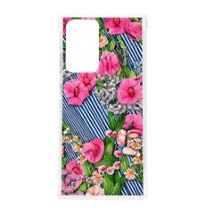 Vintage Botanical Flowers Samsung Galaxy Note 20 Ultra Tpu Uv Case by GardenOfOphir