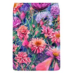 Retro Floral Removable Flap Cover (s) by GardenOfOphir