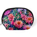 Retro Floral Accessory Pouch (Medium) Back