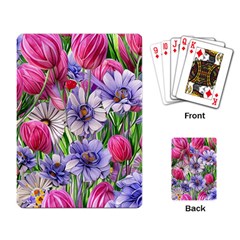 The Perfect Pattern For Your Cottagecore Aesthetics Playing Cards Single Design (rectangle) by GardenOfOphir