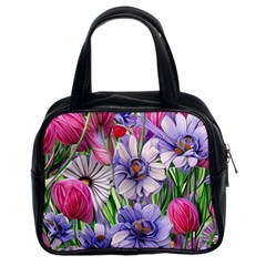 The Perfect Pattern For Your Cottagecore Aesthetics Classic Handbag (two Sides) by GardenOfOphir