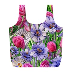 The Perfect Pattern For Your Cottagecore Aesthetics Full Print Recycle Bag (l) by GardenOfOphir