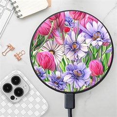 The Perfect Pattern For Your Cottagecore Aesthetics Wireless Fast Charger(black)