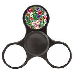 Vintage Tropical Flowers Finger Spinner by GardenOfOphir