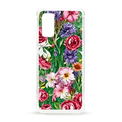 Vintage Tropical Flowers Samsung Galaxy S20 6 2 Inch Tpu Uv Case by GardenOfOphir