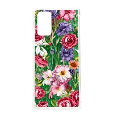 Vintage Tropical Flowers Samsung Galaxy Note 20 Tpu Uv Case by GardenOfOphir