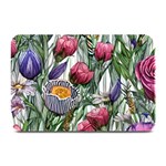 Watercolor Tropical Flowers Plate Mats 18 x12  Plate Mat