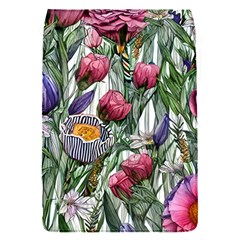 Watercolor Tropical Flowers Removable Flap Cover (S)