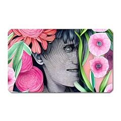 Aesthetics Tropical Flowers Magnet (rectangular) by GardenOfOphir