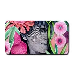 Aesthetics Tropical Flowers Medium Bar Mat by GardenOfOphir