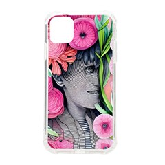 Aesthetics Tropical Flowers Iphone 11 Tpu Uv Print Case