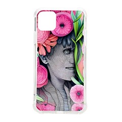 Aesthetics Tropical Flowers Iphone 11 Pro Max 6 5 Inch Tpu Uv Print Case