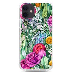 Cottagecore Tropical Flowers Iphone 12/12 Pro Tpu Uv Print Case by GardenOfOphir