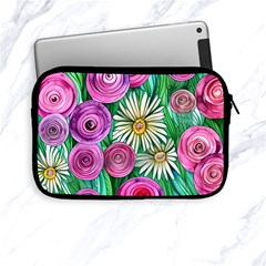 Tropical Flowers Pattern Apple Ipad Mini Zipper Cases by GardenOfOphir