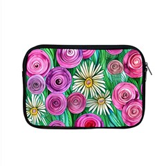 Tropical Flowers Pattern Apple Macbook Pro 15  Zipper Case by GardenOfOphir