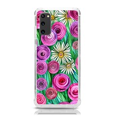 Tropical Flowers Pattern Samsung Galaxy S20 6 2 Inch Tpu Uv Case by GardenOfOphir